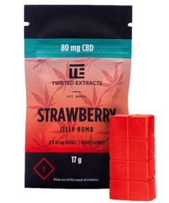 Twisted Extracts – CBD Strawberry Jelly bomb